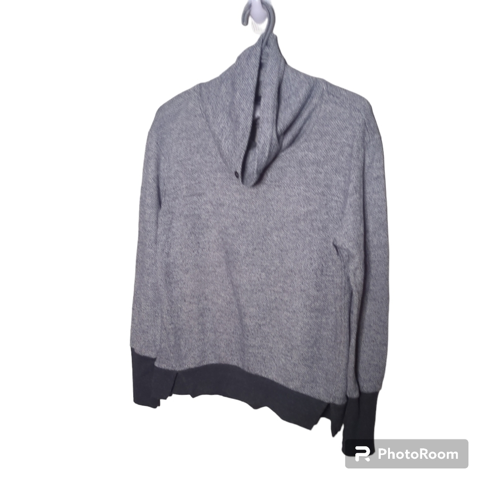 Te Verde Cowl Neck Women's Pullover Sweater Blue‎ Size M